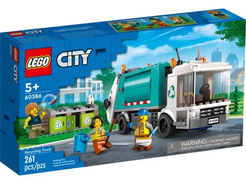 LEGO® CITY 60386 SZELEKTÍV KUKÁSAUTÓ