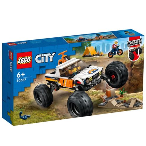 LEGO® CITY 60387 4X4-ES TEREPJÁRÓ KALANDOK