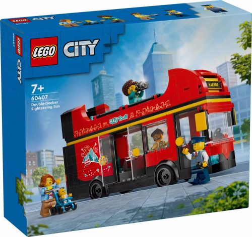 LEGO® CITY 60407 PIROS EMELETES TURISTABUSZ