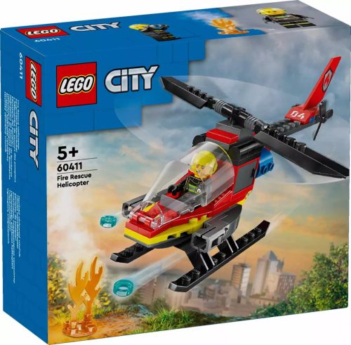 LEGO® CITY 60411 TŰZOLTÓ MENTŐHELIKOPTER