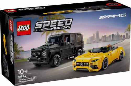 LEGO® SPEED CHAMPIONS 76924 MERCEDES-AMG G 63 ÉS MERCEDES-AMG SL 63