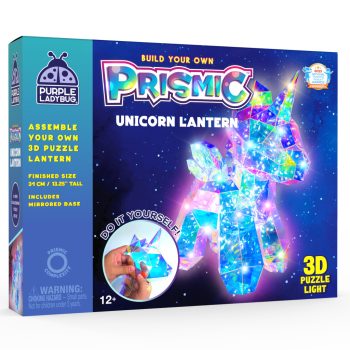   PRISMIC™ 3D Puzzle LED lampa - Jednorožec  (APU-R-PM-1573)