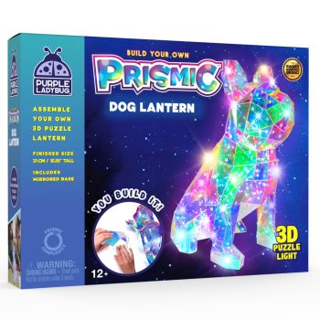 PRISMIC™ 3D Puzzle LED lampa - Pes (APU-R-PM-1597)