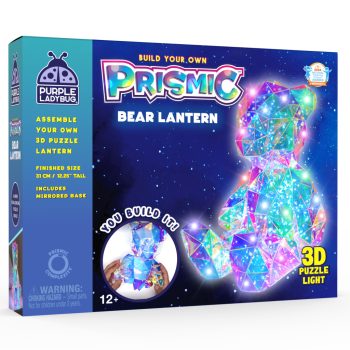 PRISMIC™ 3D Puzzle LED lampa - Medvedík (APU-R-PM-1603)