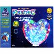 PRISMIC™ 3D Puzzle LED lámpa - Álló szív (APU-R-PM-1627)