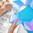 PRISMIC™ 3D Puzzle LED lámpa - Álló szív (APU-R-PM-1627)