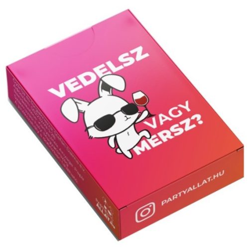 Vedelsz vagy mersz? Ivós kártyajáték  - bővített kiadás PINK (K2)