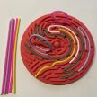 Jucărie senzorială (silicon) Dreptunghi roz (SENSORY-PINK)