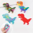 Jucărie senzorială (silicon) Dinozaur kaki (SENSORY-DINOSAUR)