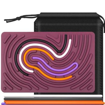 Jucărie senzorială (silicon) Dreptunghi roz (SENSORY-PINK)